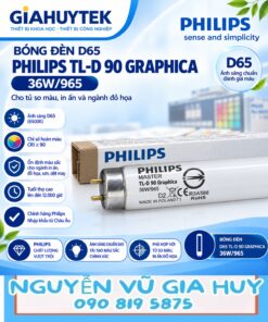 Bóng đèn so màu D65 Philips TL-D 90 Graphica 36W/965 — ảnh nhóm 1